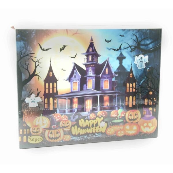 HAPPY HALLOWEEN PLASTIK PUMKIN