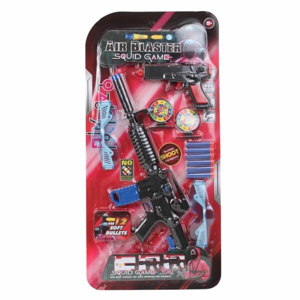 Game set air toy guns