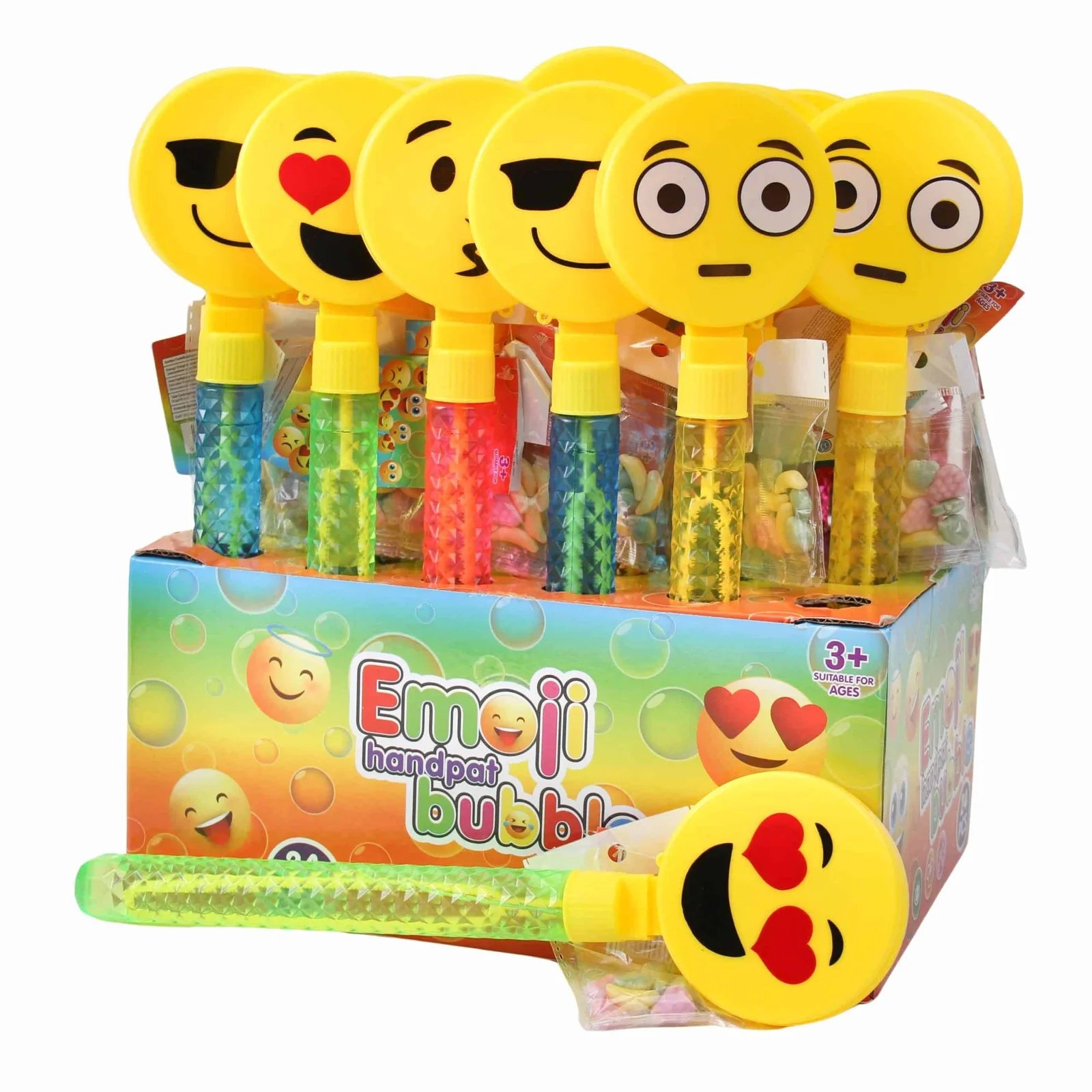 EMOTION rattle toy with soap bubbles