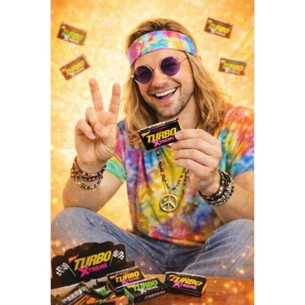 TURBO XTREME BUBBLE GUM 20X100X4,5 GR