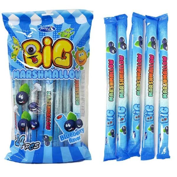 BIG MARSHMALLOW BLUEBERRY 12X24X20GR