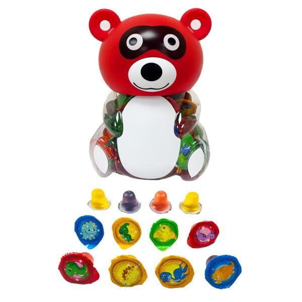 NICE BEAR SHAPE JELLY CUP 6X100X13GR