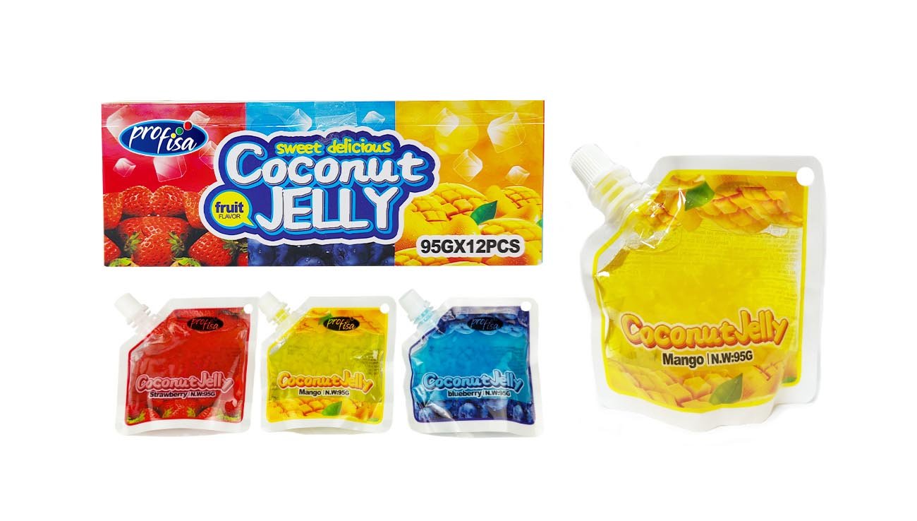 COCONUT JELLY 12X12X95 GR