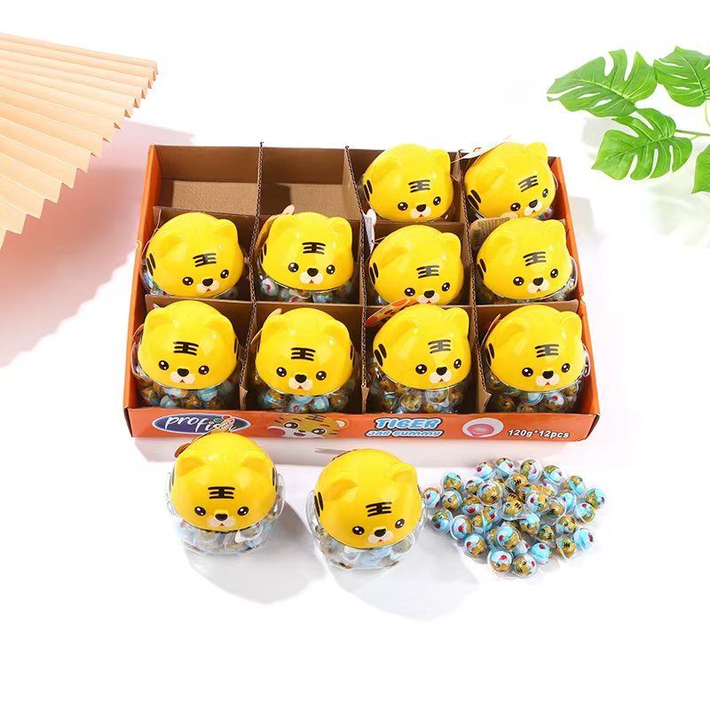 TRAY TIGER JAR GUMMY 3X12X120GR