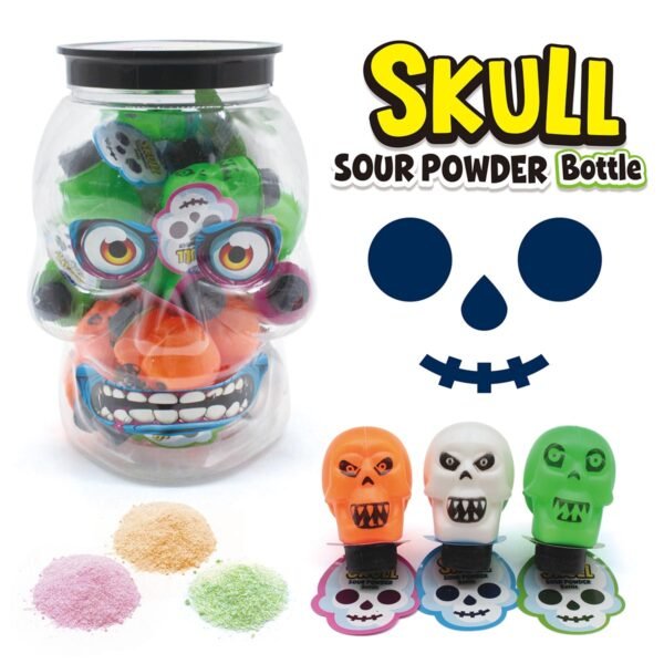 SKULL SOUR POWDER BOTTLE 10X25X10GR