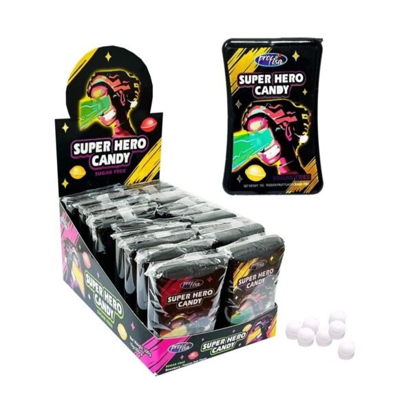 SUPER HERO CANDY 12X20X15GR