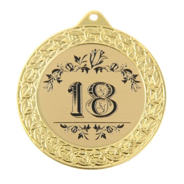 Metalinis medalis 18