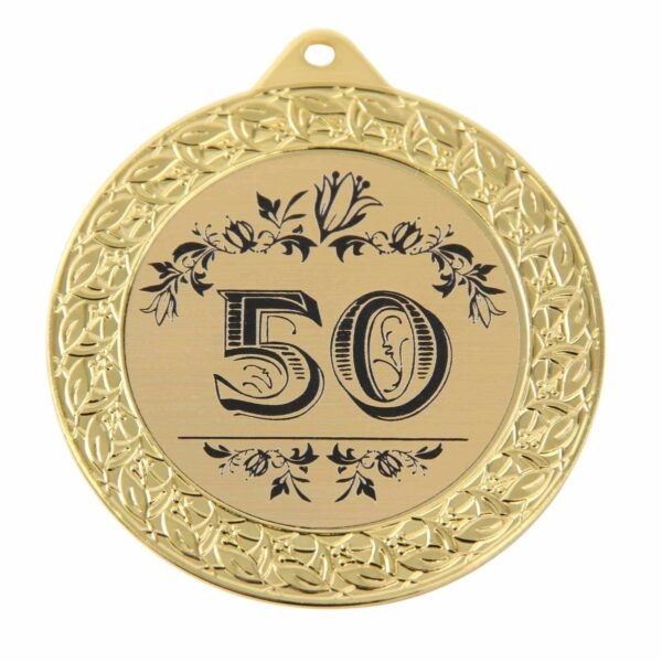 Metalinis medalis 50