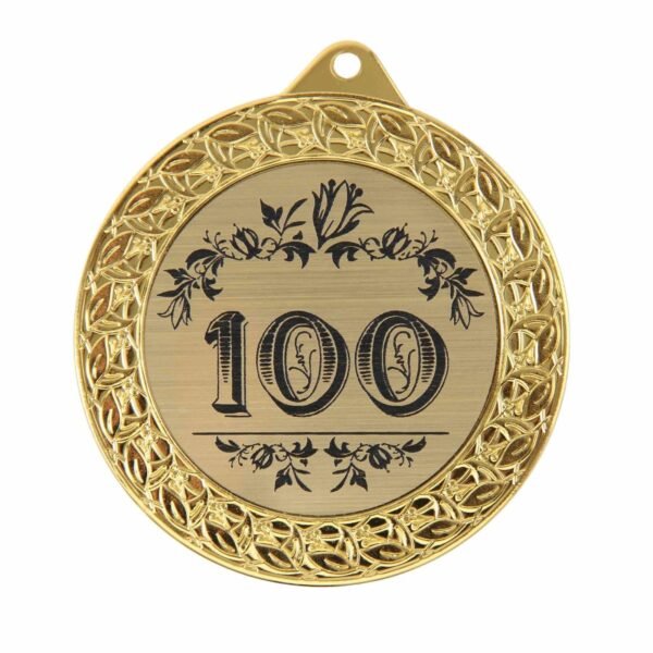 Metalinis medalis 100