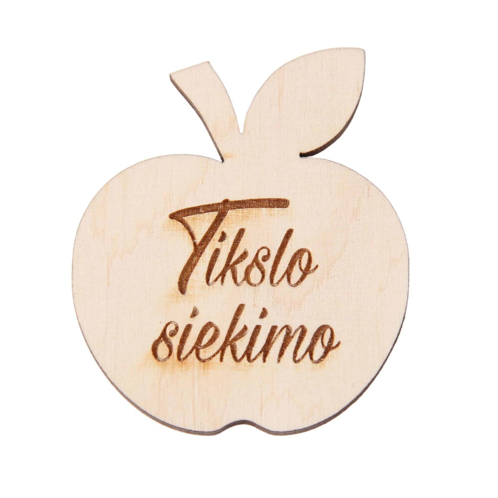 Medinis medalis MINI OBUOLYS - Tikslo siekimo