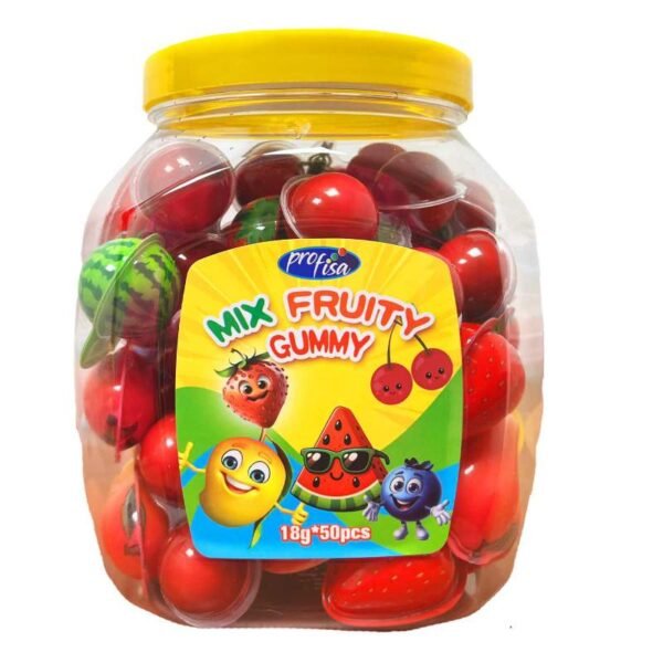 MIX FRUIT GUMMY 6X50X18GR