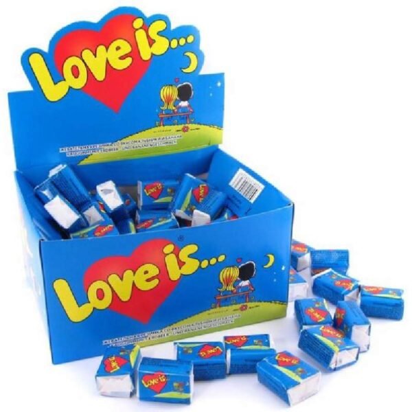 LOVE IS STRAWBERRY BANANA 20X100X4,2GR