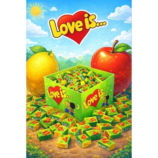 LOVE IS APPLE LEMON 20X100X4,2GR