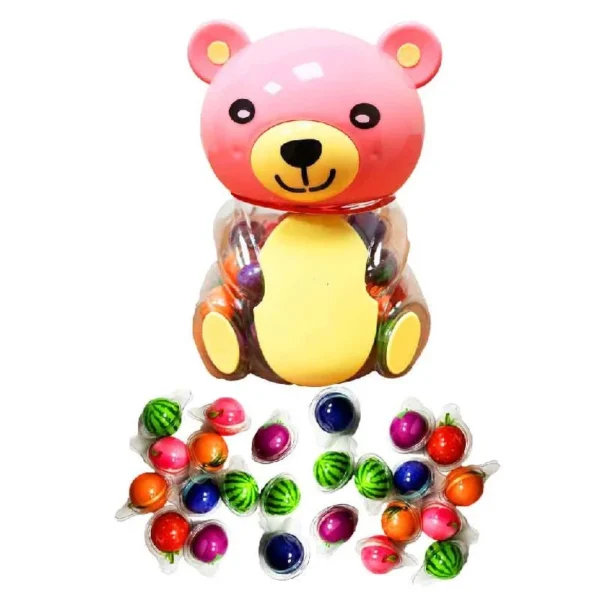 BEAR MINI3D BURSTING BALL 24X50X2GR