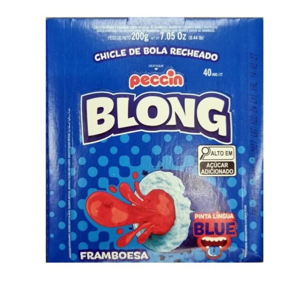 BLONG BLUE BUBBLE GUM 24X40X5GR