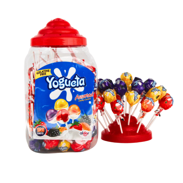 YOGUETA FILLED ASSORTED 6*100