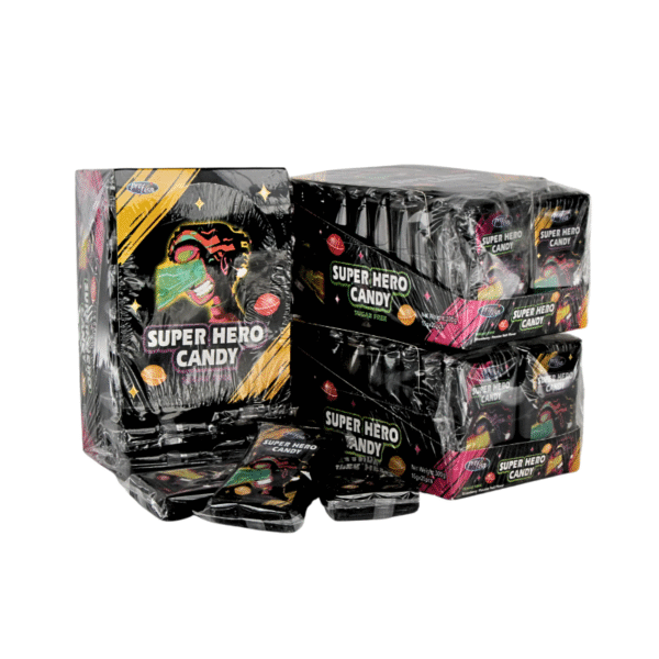 SUPER HERO CANDY 12X20X15GR