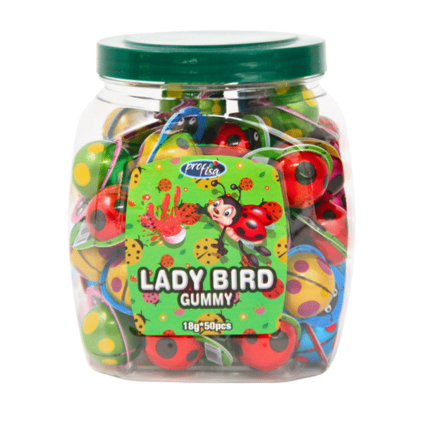 LADYBIRD GUMMY 6X50X18GR