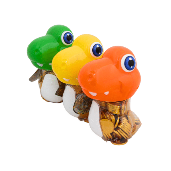 DINOSAUR CHOCOLATE COINS 12X100X2.4GR