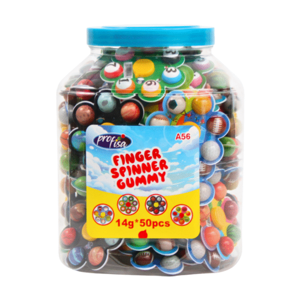 FINGER SPINNER GUMMY 6X50X14GR